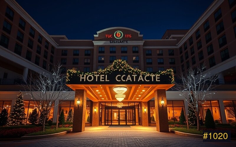 Hotels & Resorts holiday lighting