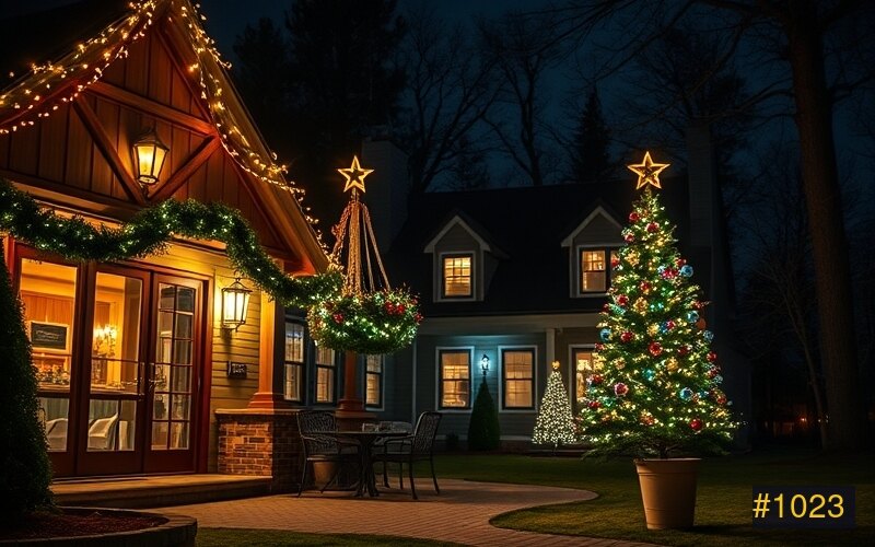 Retirement Communities holiday lighting