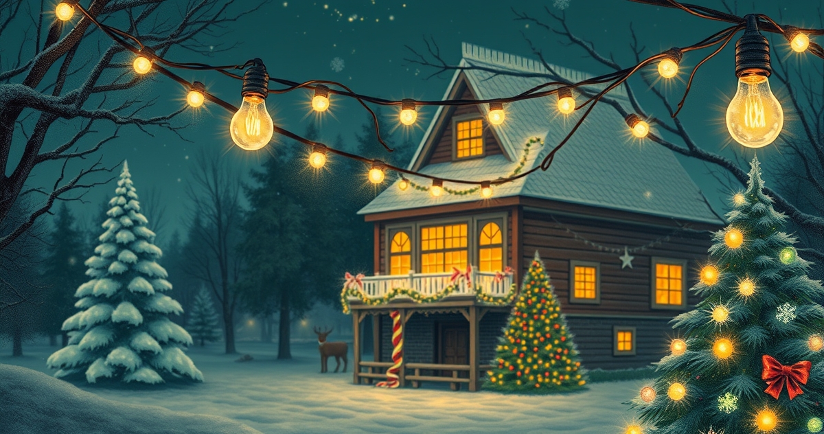 The History of Outdoor String Lights: From Edison Bulbs to LED Brilliance