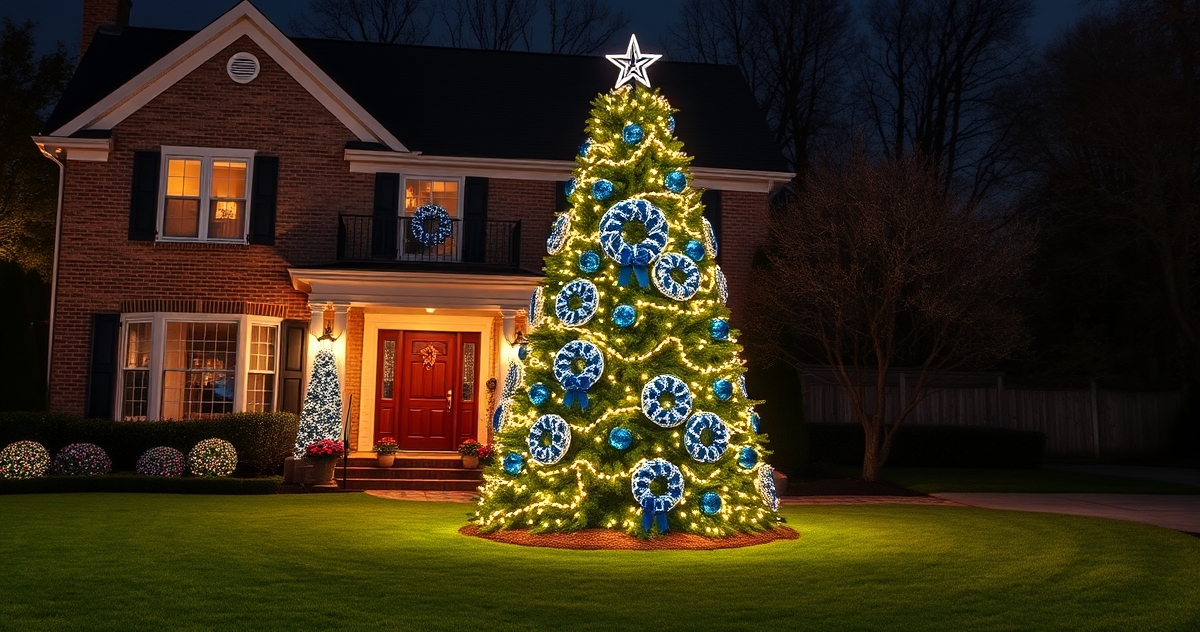 Red, White & Blue Outdoor Lighting Ideas for Florida's 4th of July